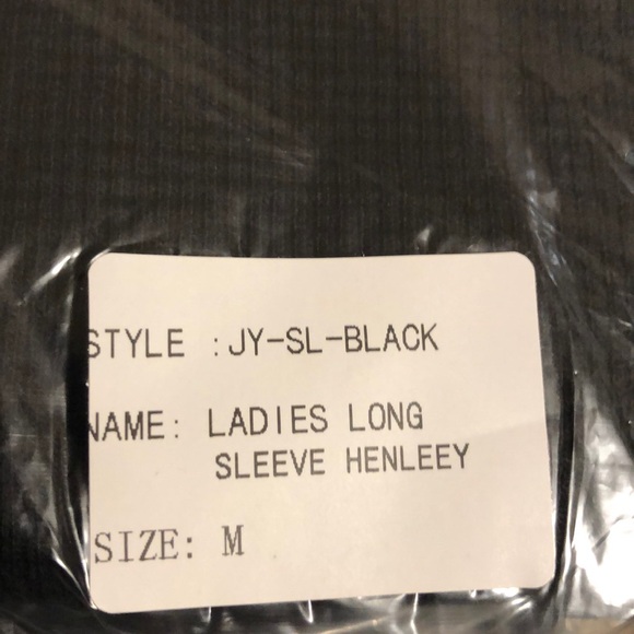 Haight and Ashbury Long Sleeve Henleey - Picture 5 of 5